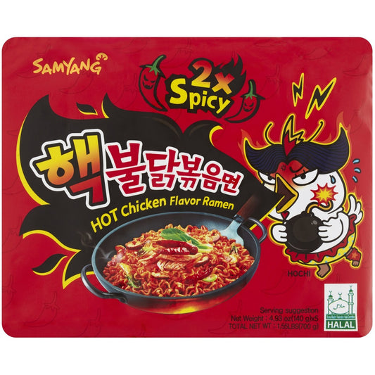 Samyang Ramen Hot Chicken 2x Spicy 5 pack