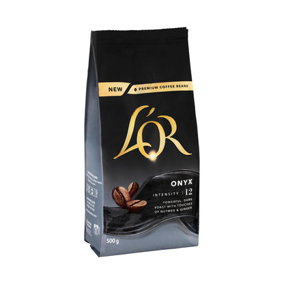 L'OR Onyx Coffee Beans Intensity 12 - 500g