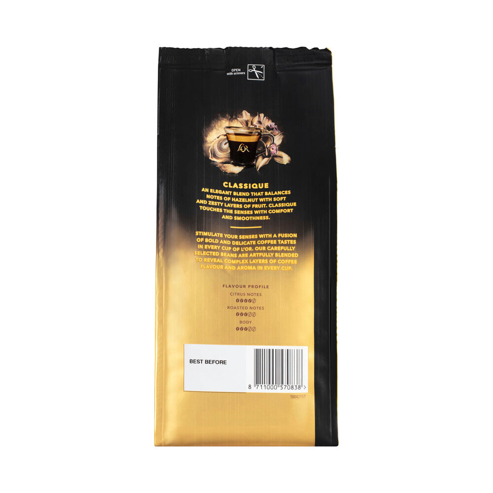 L'OR assique Coffee Beans Intensity 6 - 500g