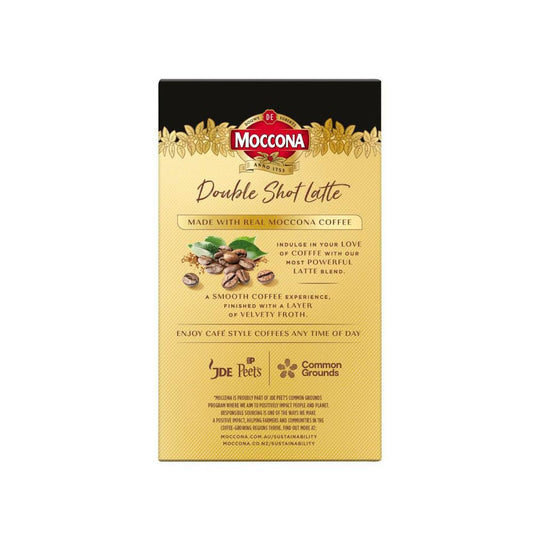 Moccona Double Shot Latte Coffee Sachets - 10 pack