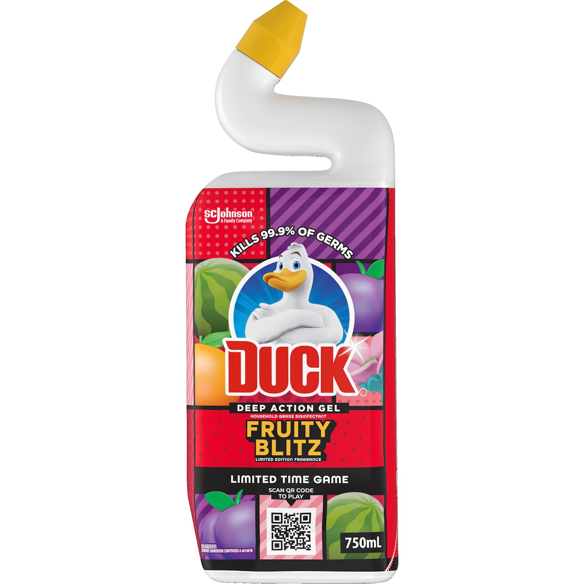 Duck Deep Action Gel Toilet Cleaner Limited Edition 750mL