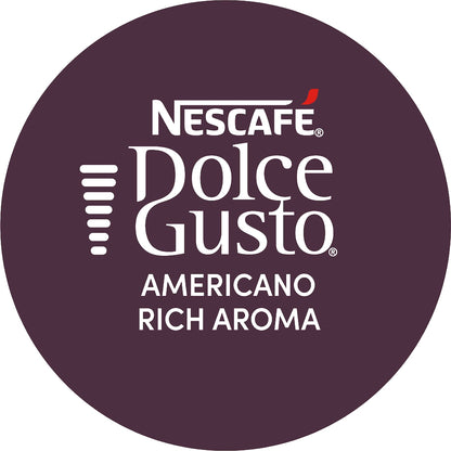 Nescafe Dolce Gusto Americano Rich Aroma Coffee Pods 16 Pack