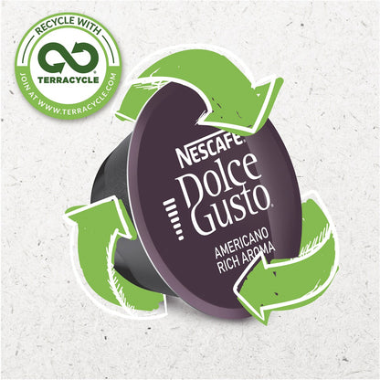 Nescafe Dolce Gusto Americano Rich Aroma Coffee Pods 16 pack