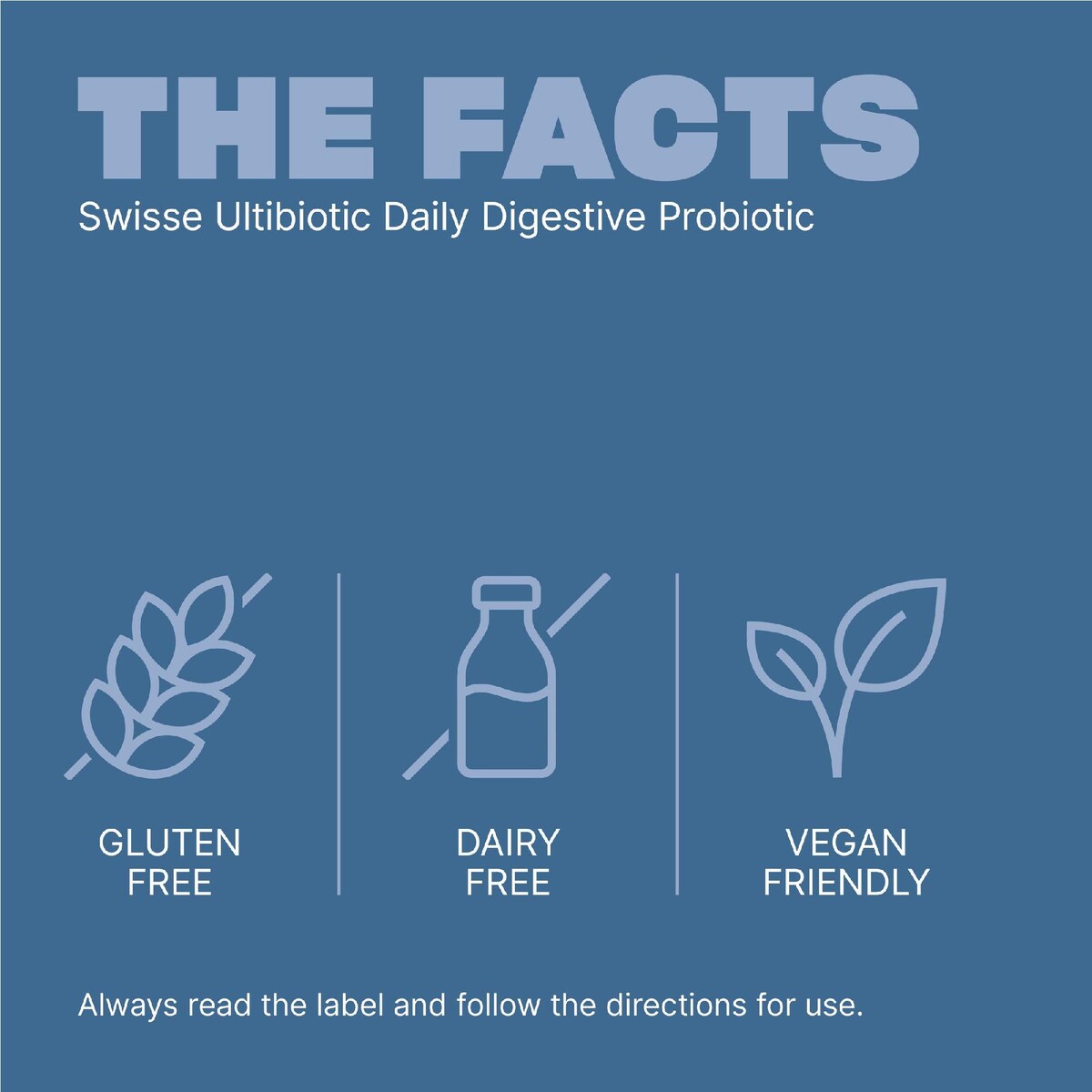 Swisse Ultibiotic Daily Digestive Probiotic Capsules 30 Pack
