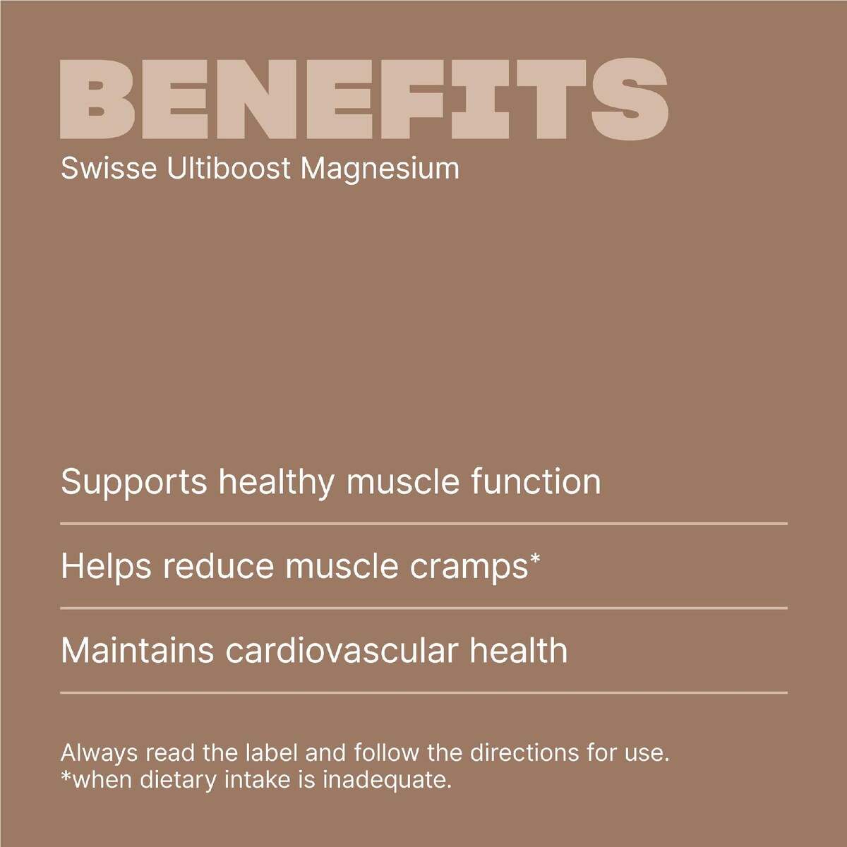 Swisse Ultiboost Magnesium Tablets For Bone And Muscle Health 200 Pack