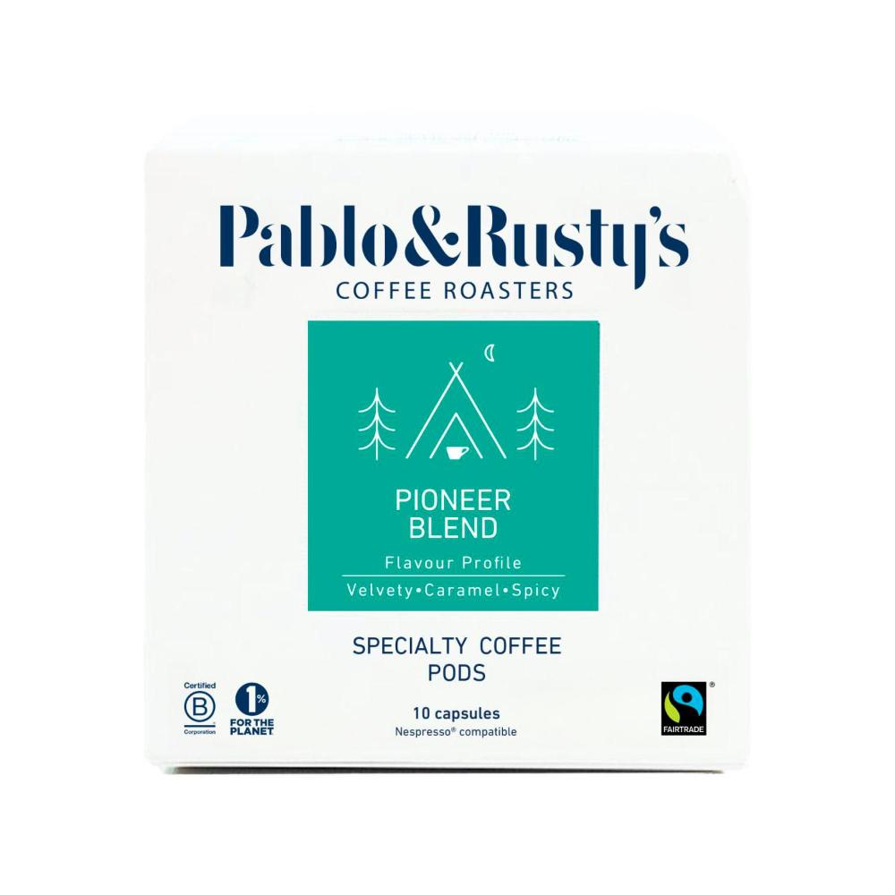 Pablo And Rusty's Pioneer Specialty Coffee Pods - 10 pack