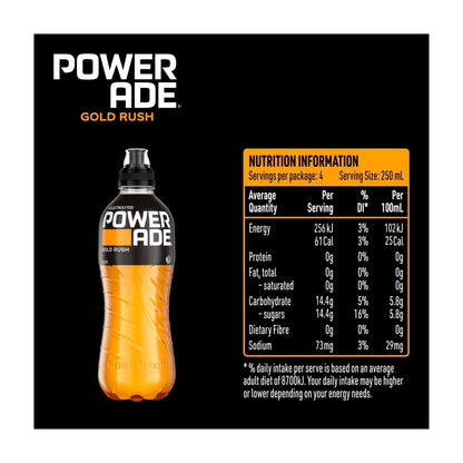 Powerade Gold Rush Sports Drink - 1 LITRE
