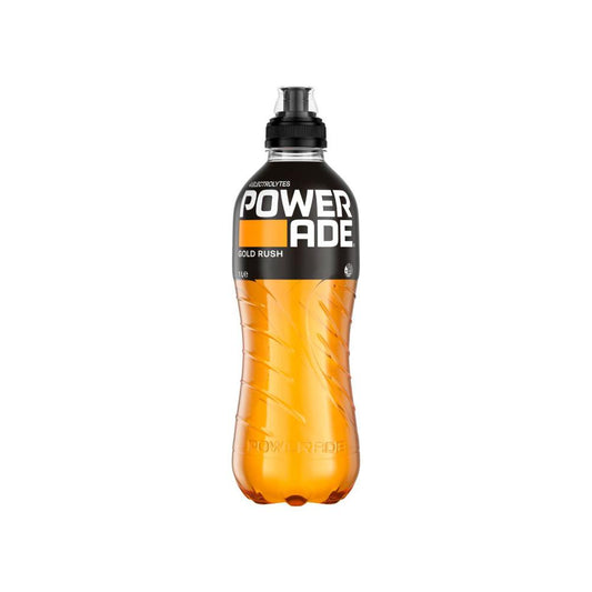 Powerade Isotonic Gold Rush Sports Drink Sipper Cap Bottle - 1L
