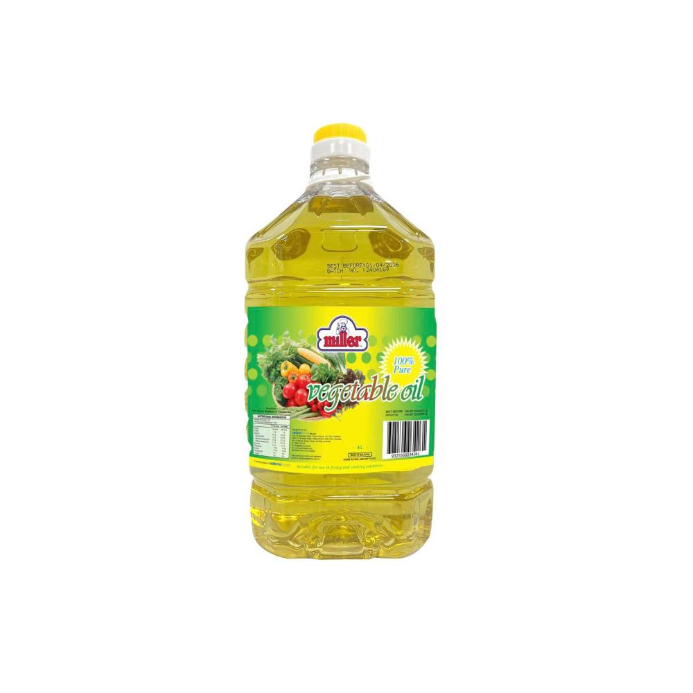 Miller Vegetable Oil - 4L