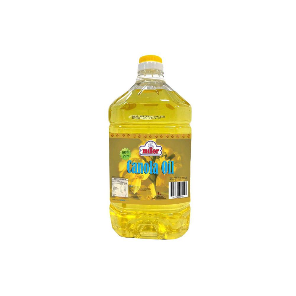 Miller Canola Oil - 4L