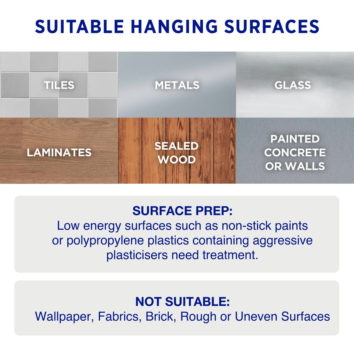 Permastik Small Cable Clips - 5 Pack - Plastic - Self-Adhesive