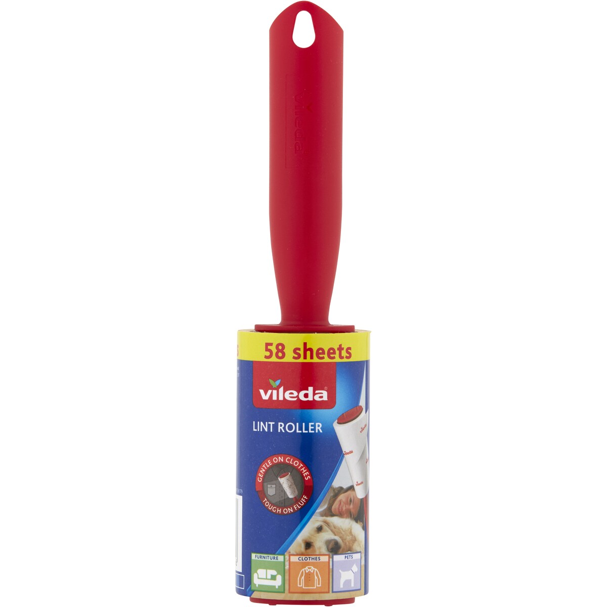 Vileda Lint Roller 58 sheets each