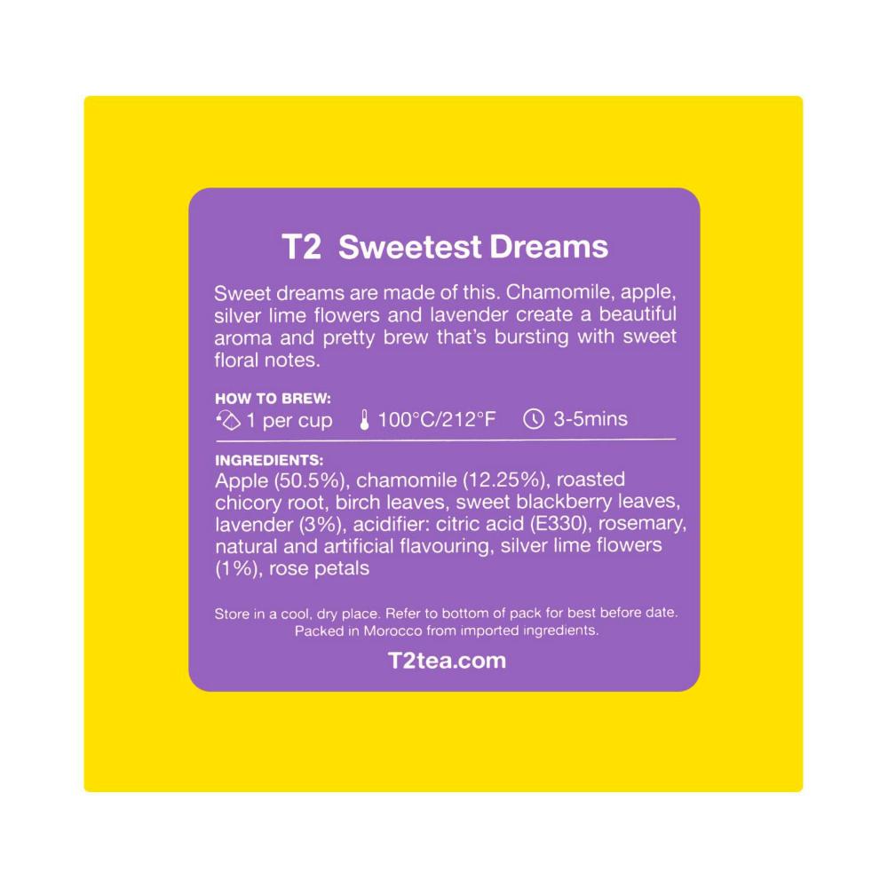 T2 Sweetest Dream Tea Bags - 25 pack