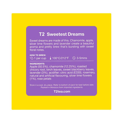 T2 Sweetest Dream Tea Bags - 25 pack