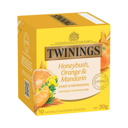 Twinings Honeybush Orange Mandarin Tea Bags - 10 pack