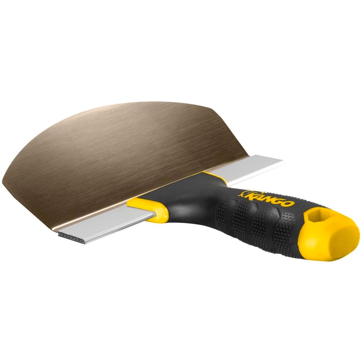 Kango Bucket Scoop - Stainless Steel Mud Pan - 223mm x 163mm - Gold