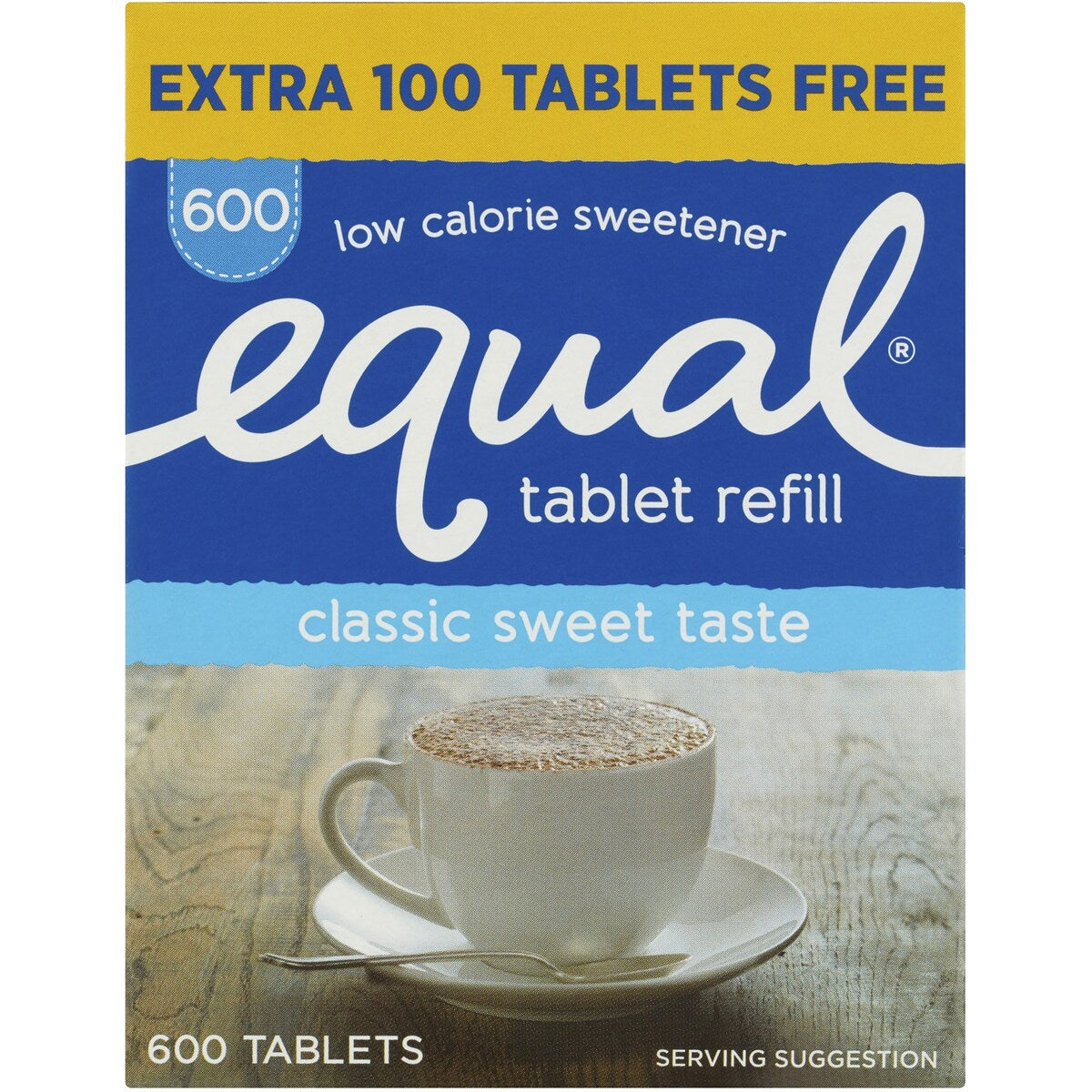 Equal Sweetener Tablets 600 Tablets