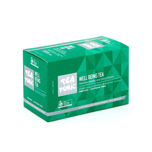 Tea Tonic Well Being Tea Bags Box - 20 pack