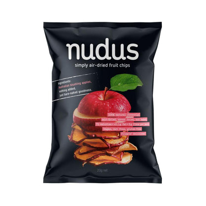 Nudus Air Dried Apple Chips - 20g