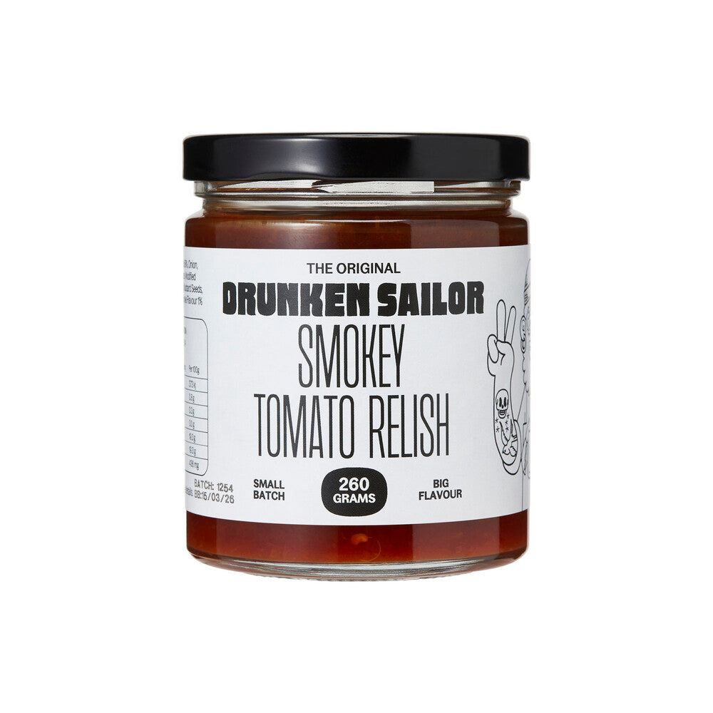 Drunken Sailor Smokey Tomato Relish - 260g