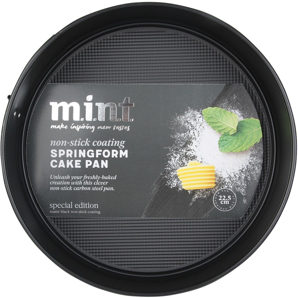 Mint Non-stick Coating Springform Cake Tray 22.5cm Each