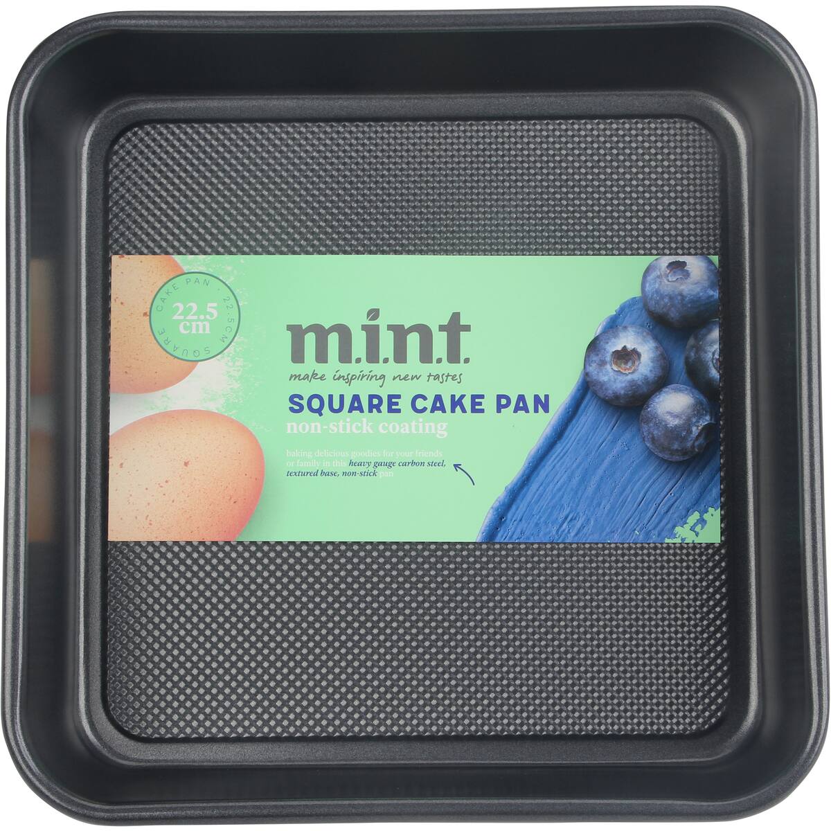 Mint Non-stick Coating Square Cake Pan Each