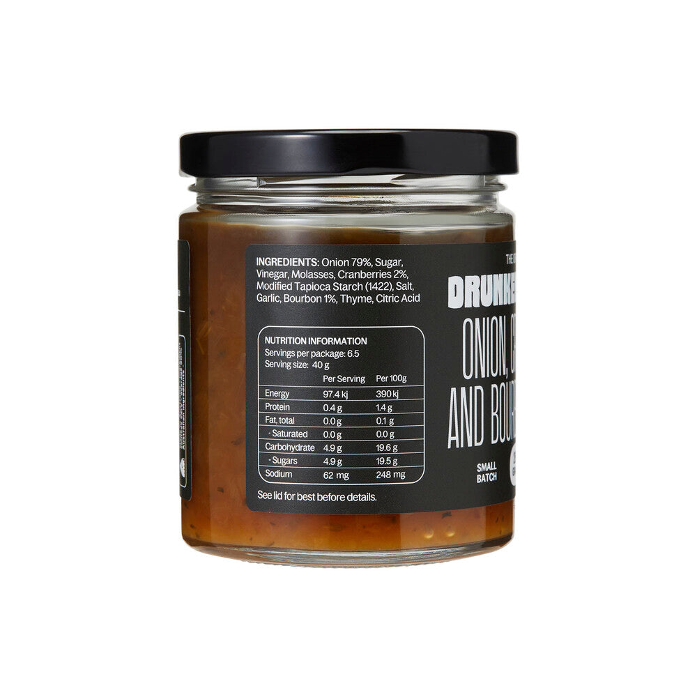 Drunken Sailor Onion Cranberry & Bourbon Relish - 260g