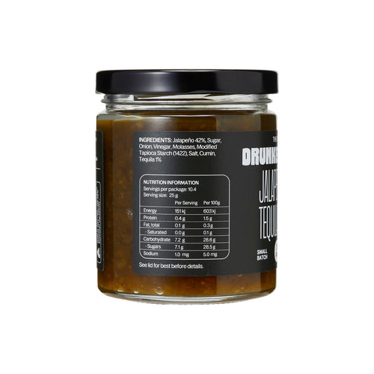 Drunken Sailor Jalapeno & Tequila Relish - 260g