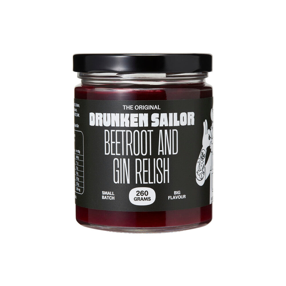 Drunken Sailor Beetroot & Gin Relish - 260g