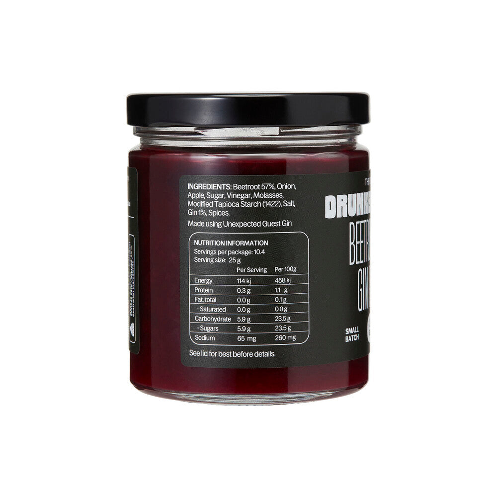 Drunken Sailor Beetroot & Gin Relish - 260g