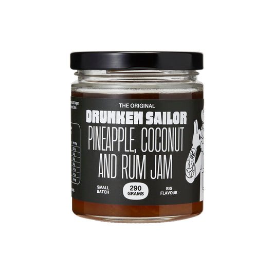 Drunken Sailor Pineapple Coconut & Rum Jam - 290g
