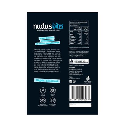 Nudus Bites Kale Chips Cracking Seasalt - 20g