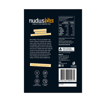 Nudus Bites Kale Chips Cheezy Vegan - 20g