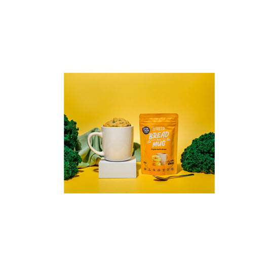 Get Ya Yum On 90 Sec Keto Bread In A Mug - English Muffin - 50g