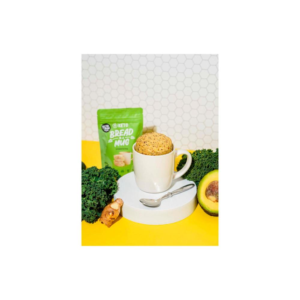 Get Ya Yum On 90 Sec Keto Bread In A Mug - Linseed Chia - 50g