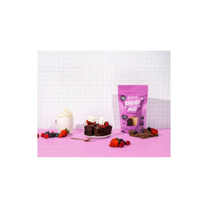 Get Ya Yum On 90 Sec Keto Bread In A Mug Mix - 5xmug Serves - Decadent Choc ... 300g