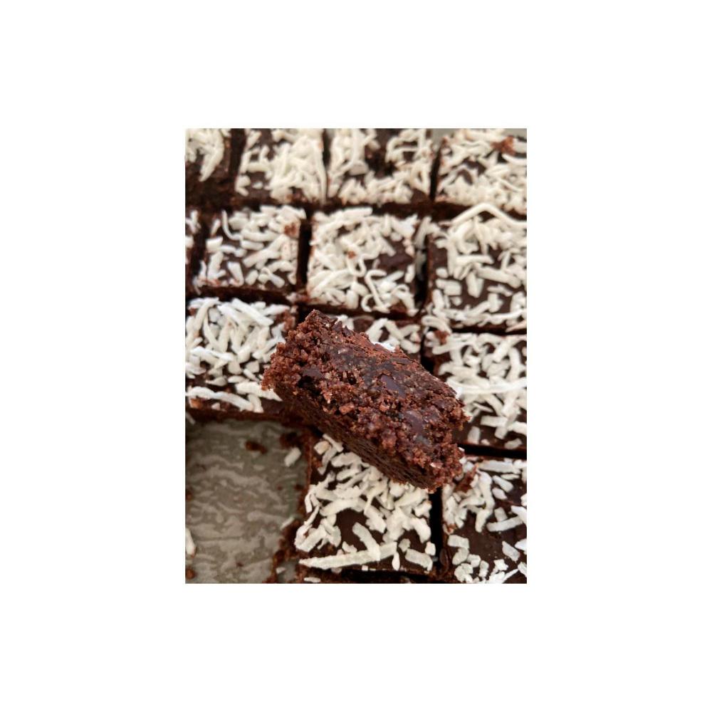 Get Ya Yum On 60 Sec Keto Rich Chocolate Coconut Slice (No Bake) - 5 Mug Serves - 300g