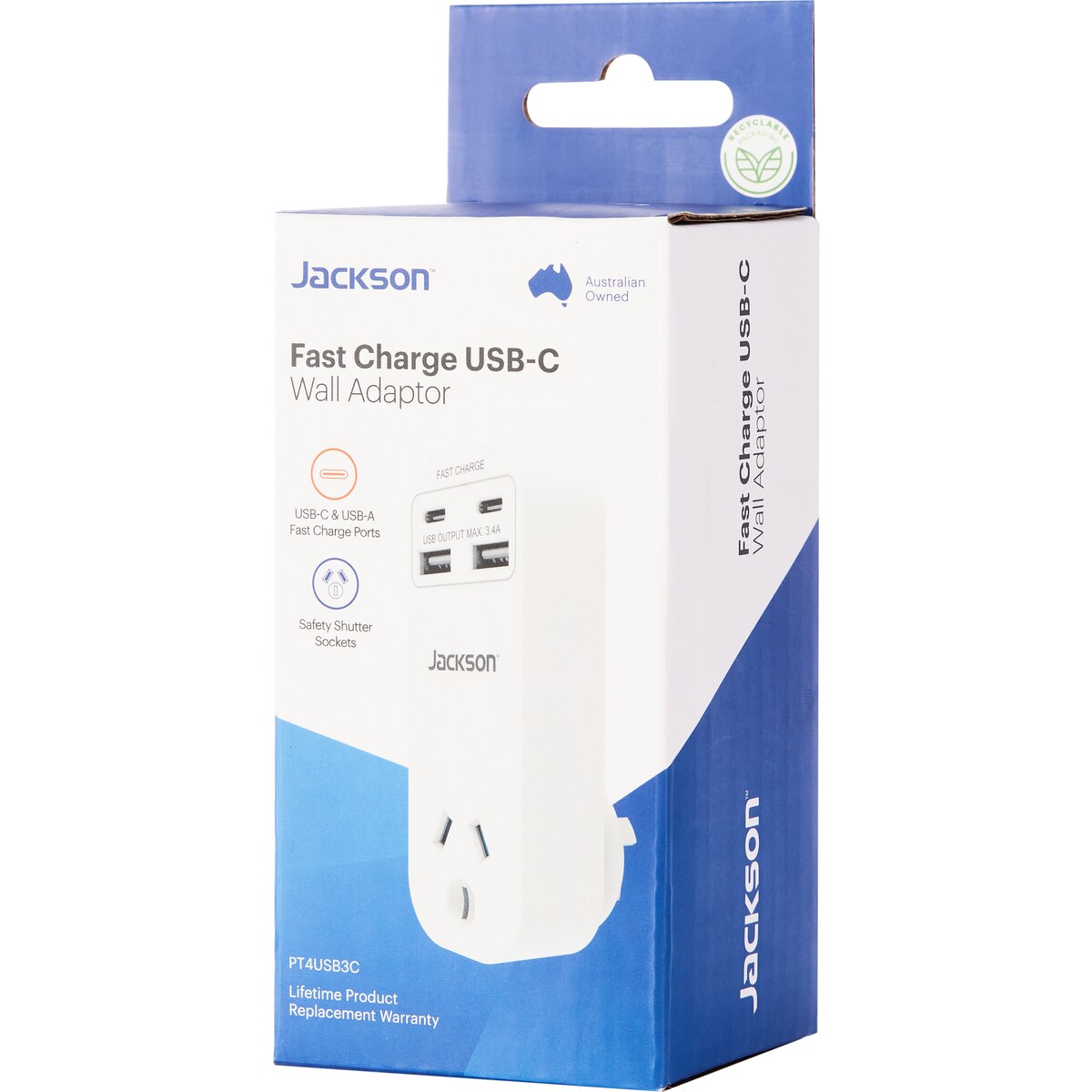 Jackson Fast Charge USB-C Wall Adaptor each