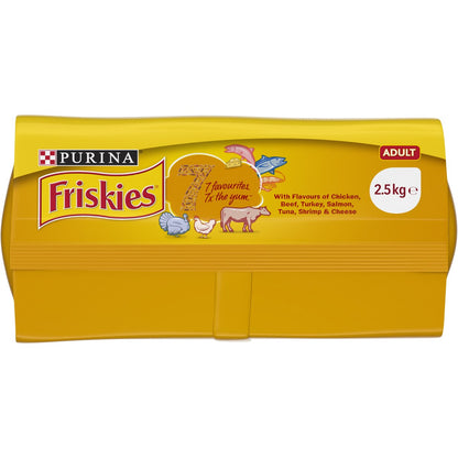 Friskies Adult 7 Dry Cat Food Adult Cat Food 2.5kg