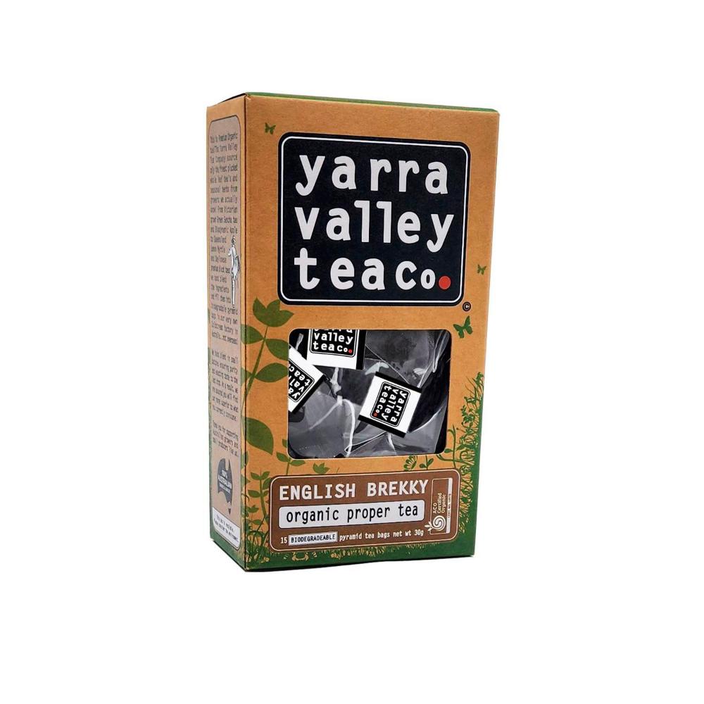 Yarra Valley English Brekky Organic Tea - 15 Pack