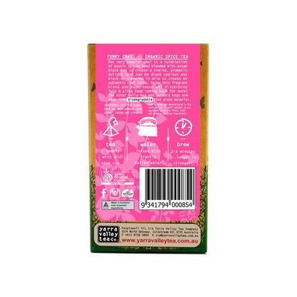 Yarra Valley Funky Chai Organic Tea - 15 Pack