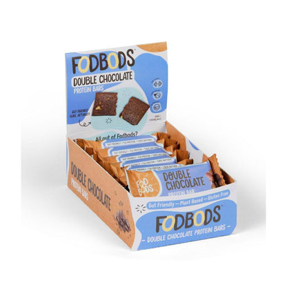Fodbods Gut Friendly Protein Bar Double Chocolate - 50g