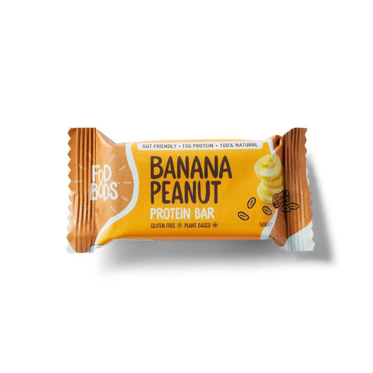Fodbods Gut Friendly Protein Bar Banana Peanut - 50g