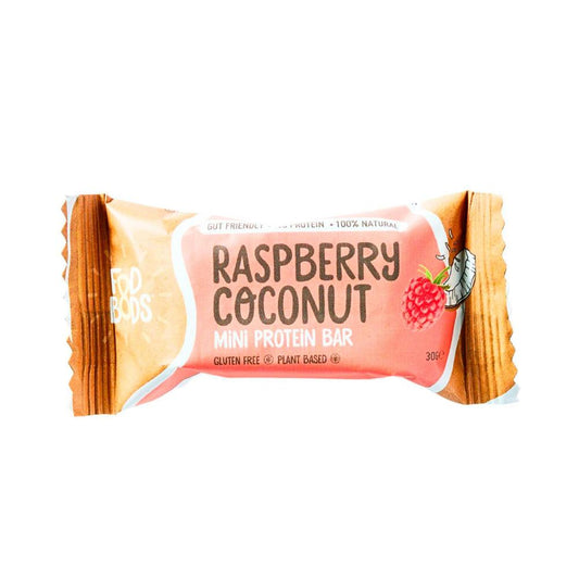 Fodbods Gut-Friendly Protein Bars Raspberry Coconut - 30g