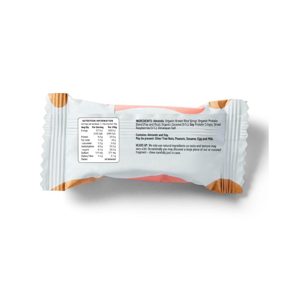Fodbods Gut-Friendly Protein Bars Raspberry Coconut - 30g