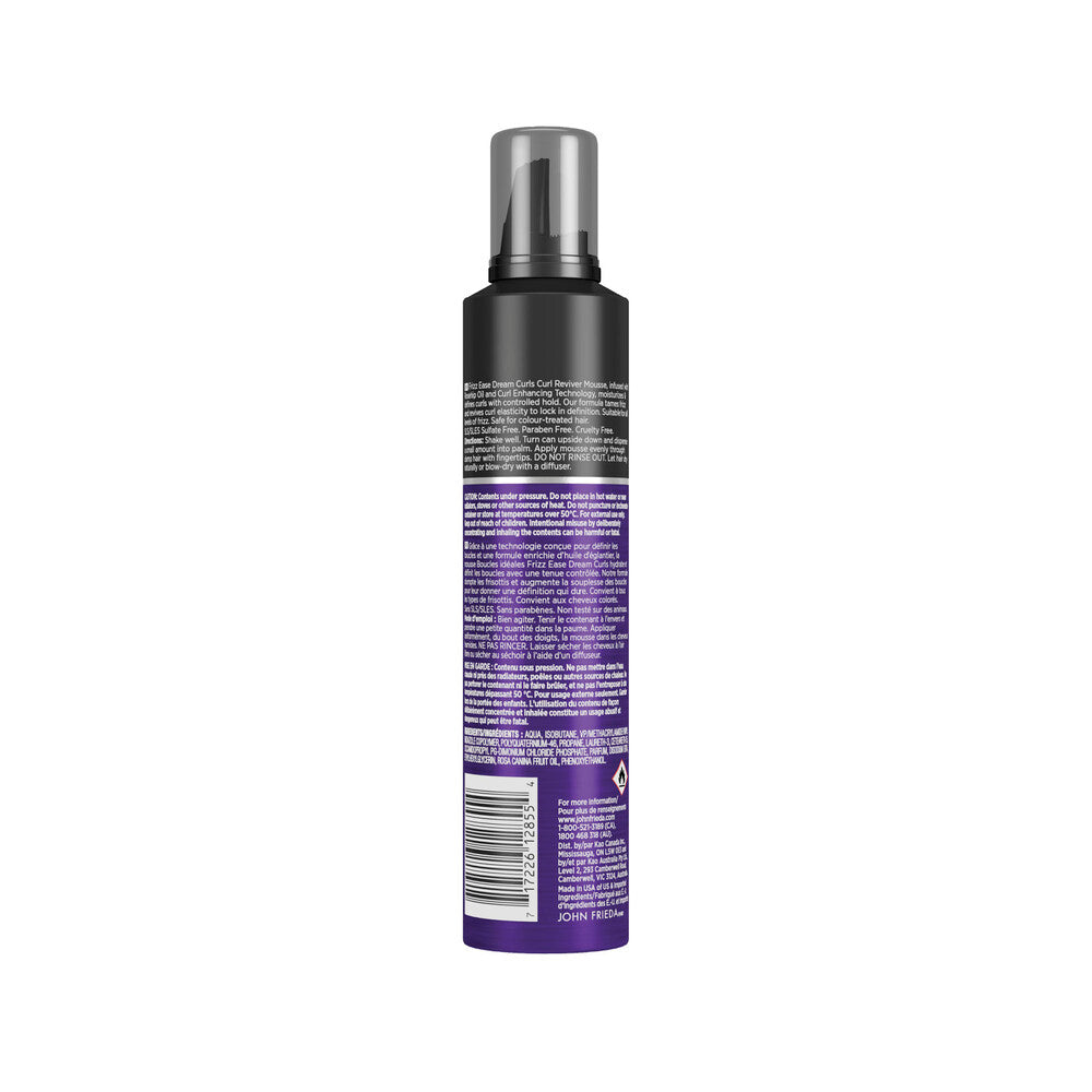 John Frieda Frizz Ease Curls Reviver Mousse - 210g