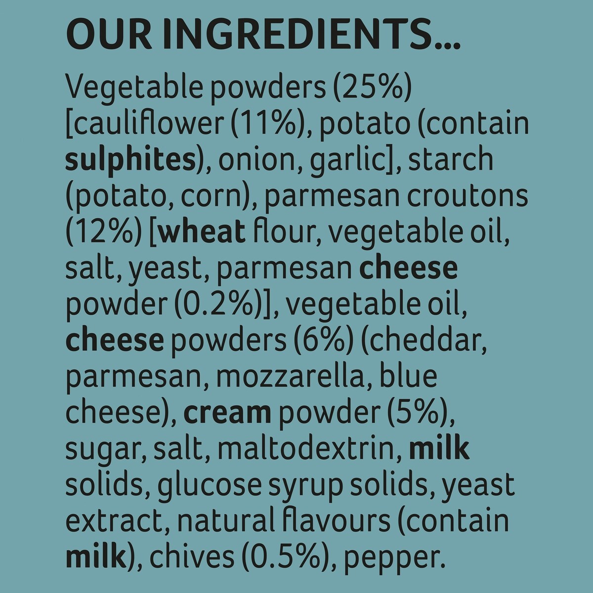 Continental Soup Sensations Garden Cauliflower & Four Cheese 31g x 2 pack