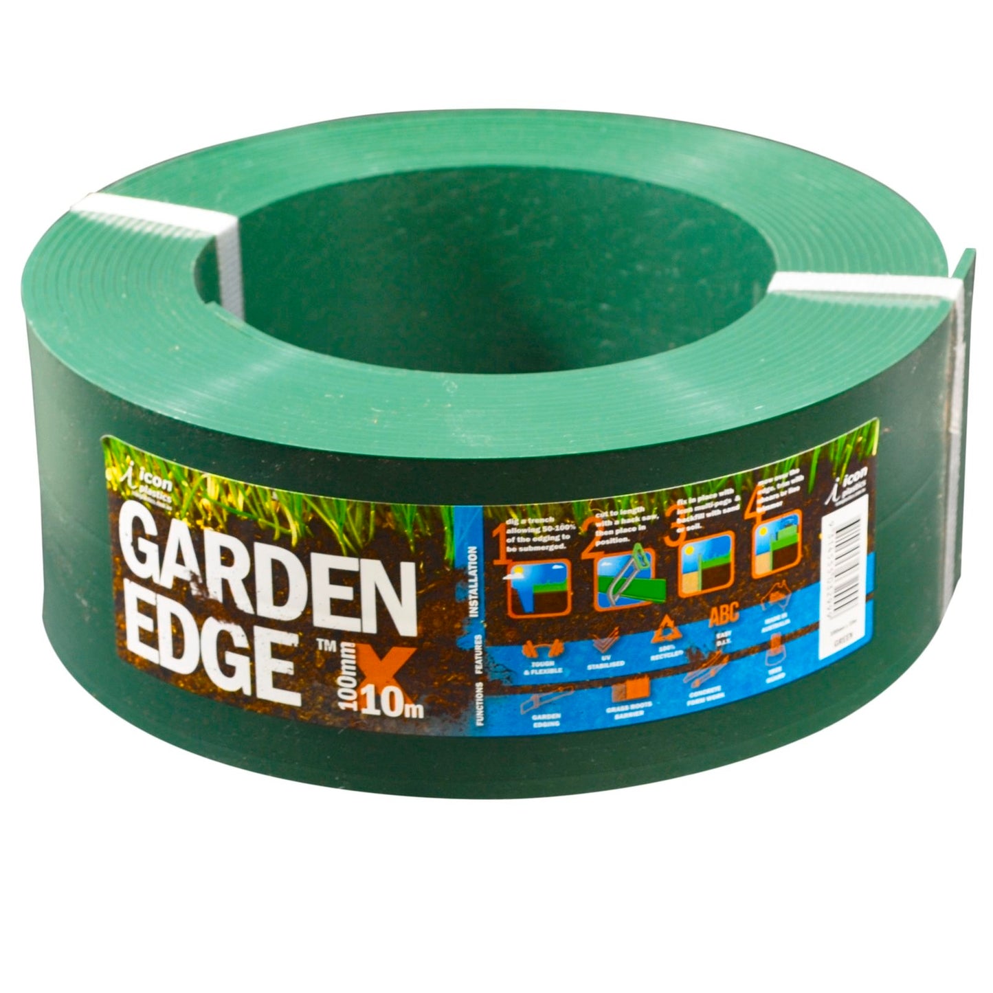 Icon Plastics Garden Edge - 100mm x 10m