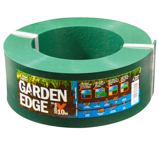 Icon Plastics Garden Edge - 100mm x 10m