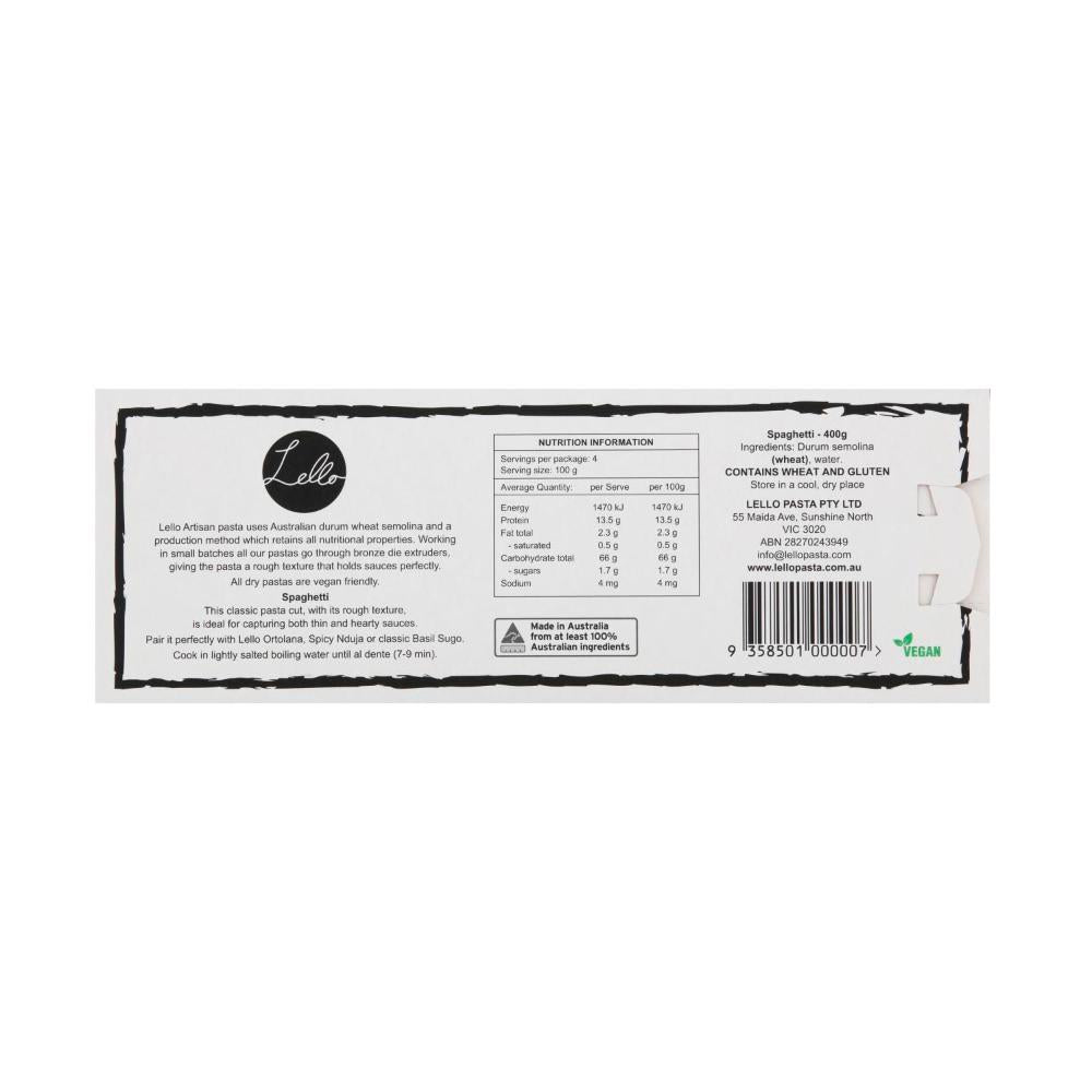 Lello Dry Spaghetti - 400g